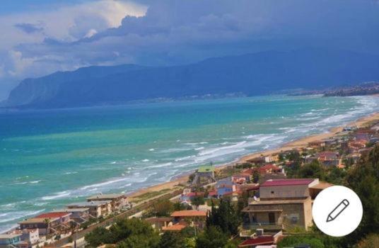 Casa L'Eco Del Mare Alcamo Marina Villa Dış mekan fotoğraf